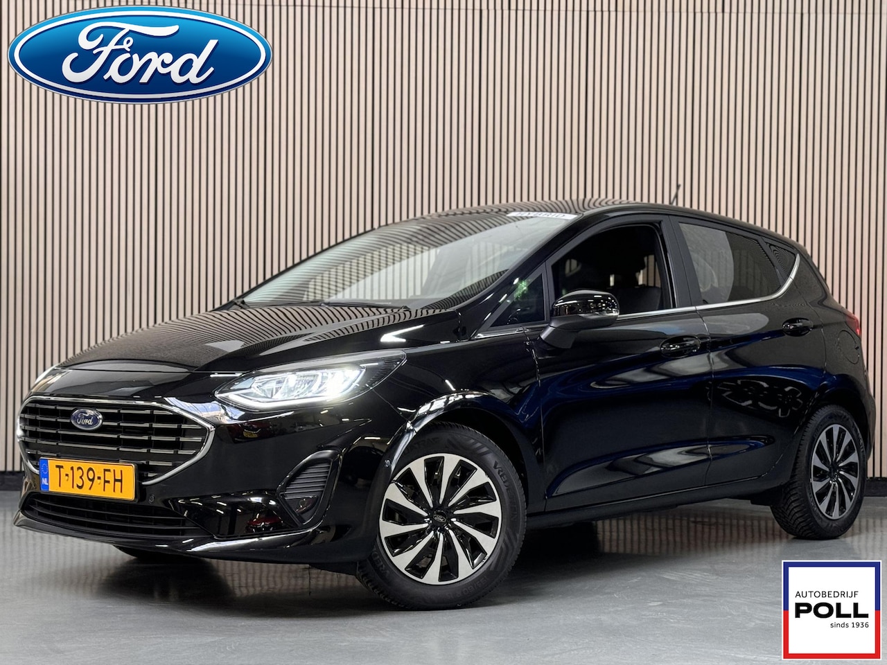 Ford Fiesta - 125pk EcoB Hybrid Titanium X B&O Navi Camera Winter Parking pack 1-6-2028 Fabrieksgarantie - AutoWereld.nl