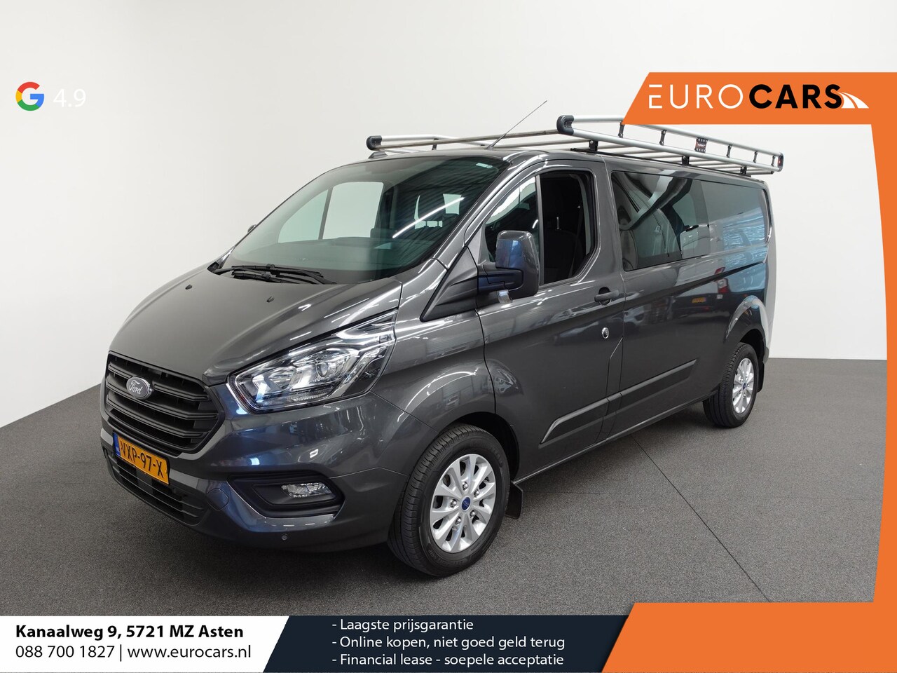 Ford Transit Custom - 130pk Automaat L2H1 Trend Dubbele cabine Navigatie Cruise control Camera Parkeersensoren I - AutoWereld.nl