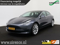 Tesla Model 3 - Long Range AWD 75 kWh trekhaak leder panodak stoelverwarming v+a dual motor autopilot dab