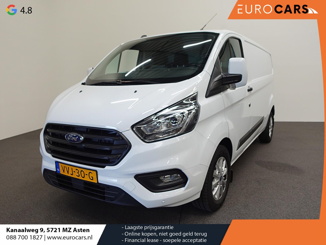 Ford Transit Custom - 300 2.0 TDCI L2H1 Trend Automaat Navigatie Camera Airco Bluetooth Trekhaak - AutoWereld.nl