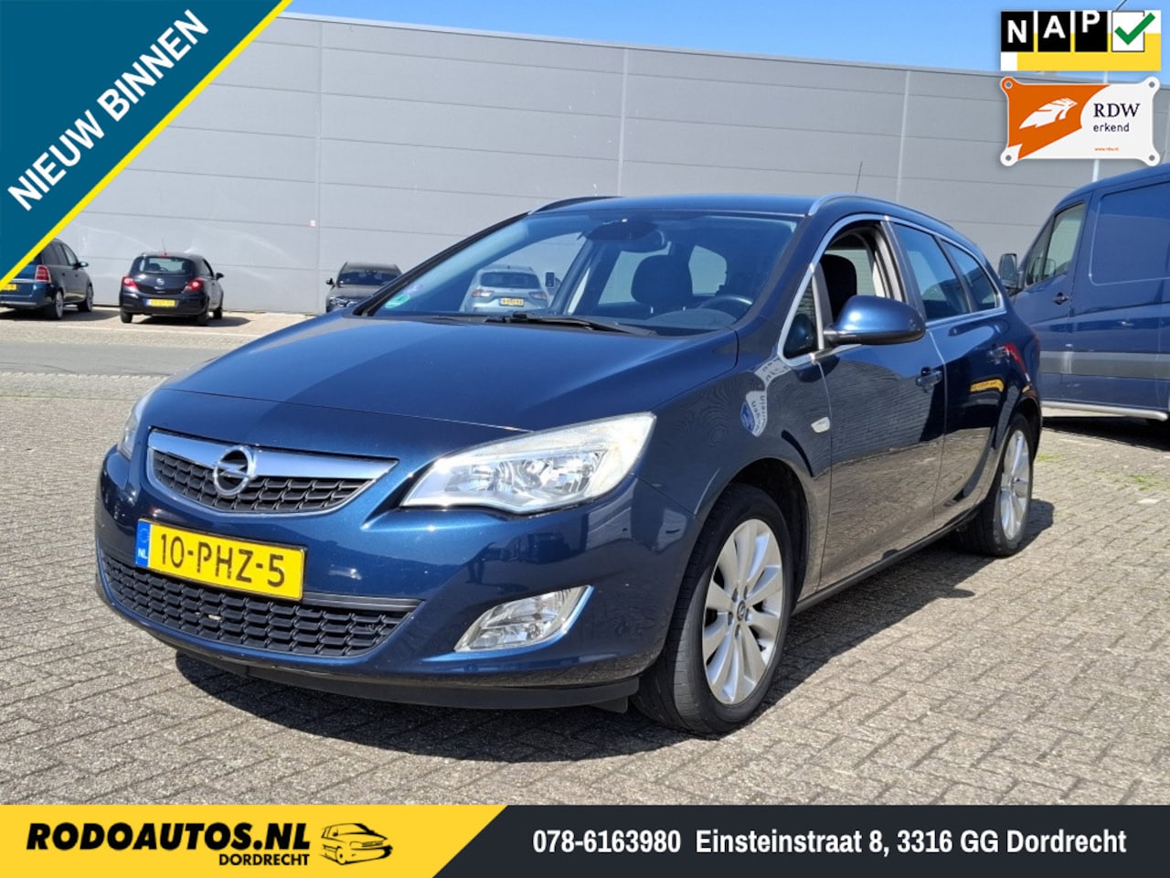 Opel Astra Sports Tourer - 1.4 Turbo Cosmo Cruise/Stoelverw Voll. Onderhouden! - AutoWereld.nl