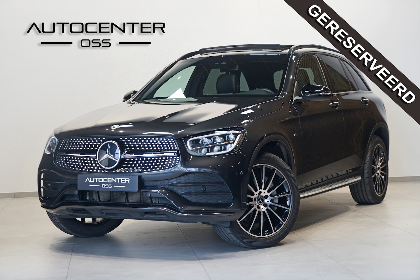 Mercedes-Benz GLC-klasse - 300e 4MATIC AMG ✅ PANO ✅ BURMESTER ✅ 20" ✅ NIGHT ✅ CAMERA - AutoWereld.nl