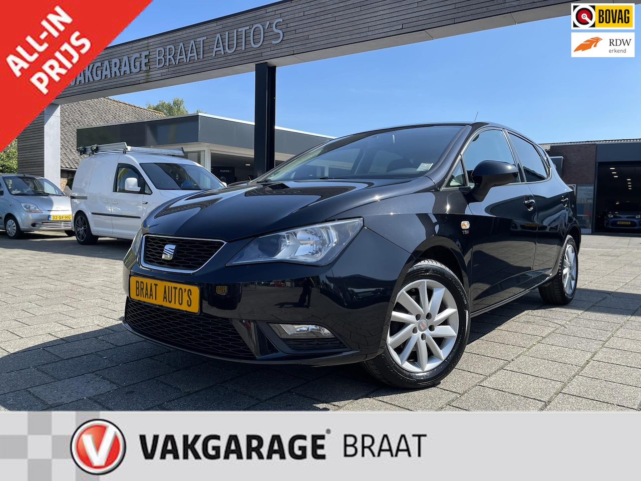 Seat Ibiza - 1.2 TSI l 105PK! l CRUISE l PARKSENS. l RIJKLAAR! - AutoWereld.nl