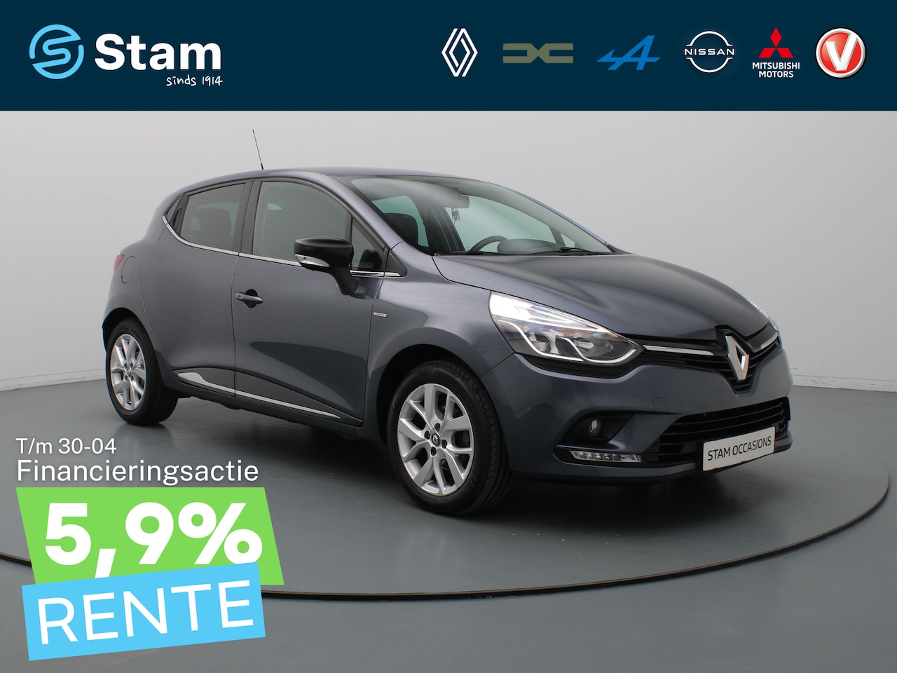 Renault Clio - TCe 90pk Limited Cruise | Climate | Carplay | Parkeersens. achter - AutoWereld.nl