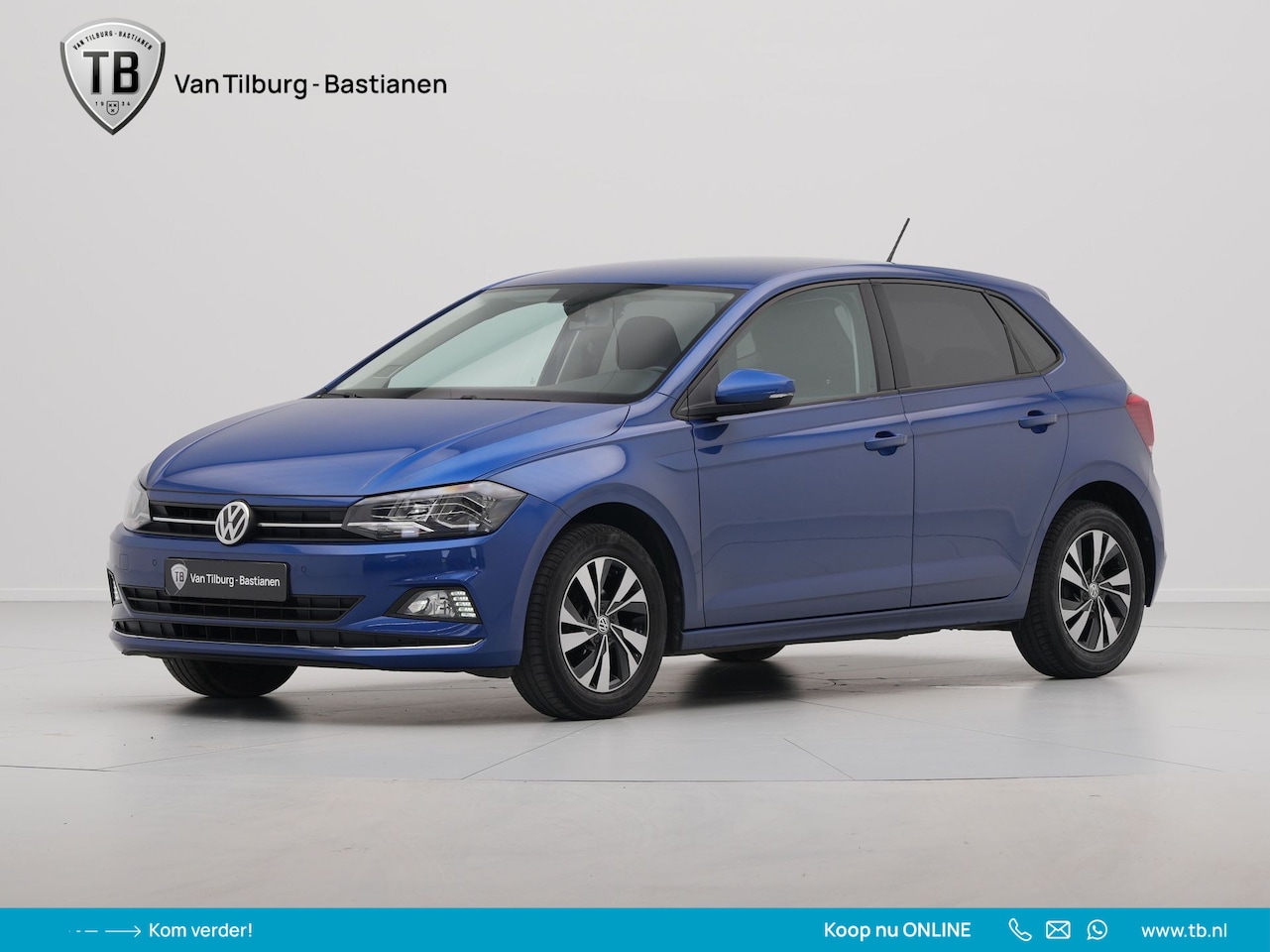 Volkswagen Polo - 1.0 TSI 95pk Highline Stoelverwarming Clima Pdc Lm Velgen - AutoWereld.nl