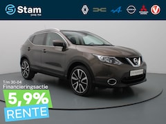 Nissan Qashqai - 1.2 Tekna 360° Camera | Cruise | Navi | Parkeersens. v+a | Stoel-/stuurverw. | Trekhaak