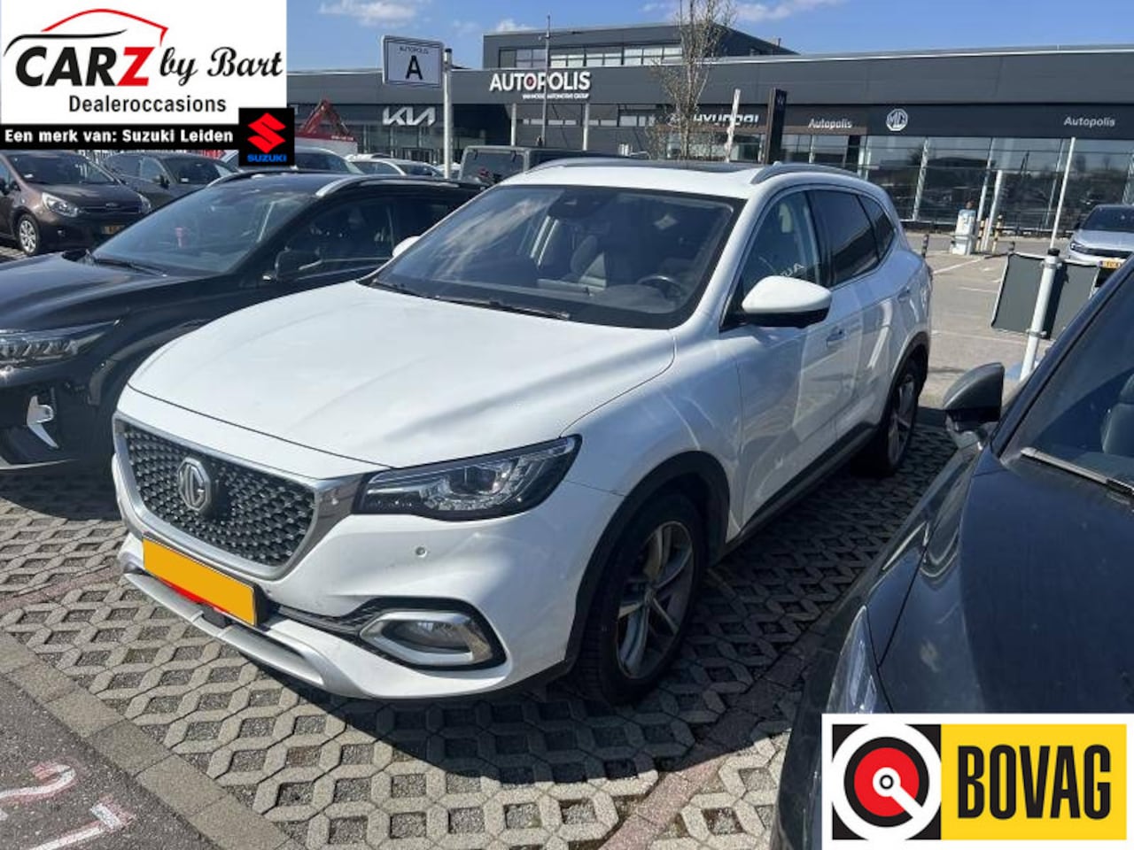 MG EHS - 1.5 TGDI PHEV LUXURY Open dak | Leder | 360 Camera | Keyless - AutoWereld.nl