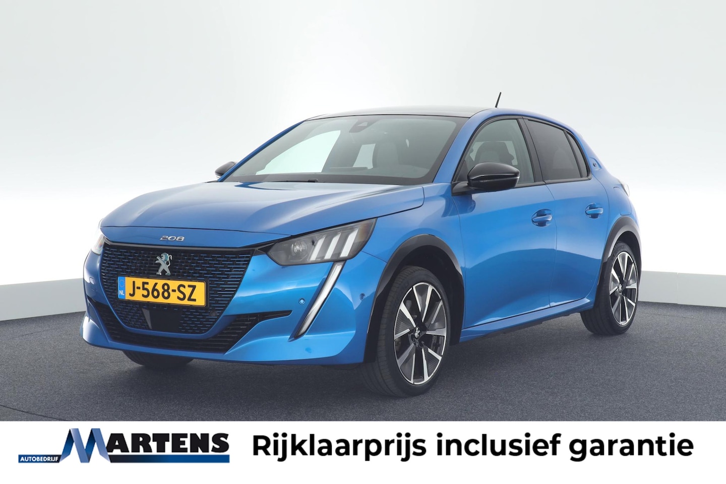 Peugeot e-208 - EV GT 350 136pk 50 kWh Panoramadak Stoelverwarming Navigatie - AutoWereld.nl
