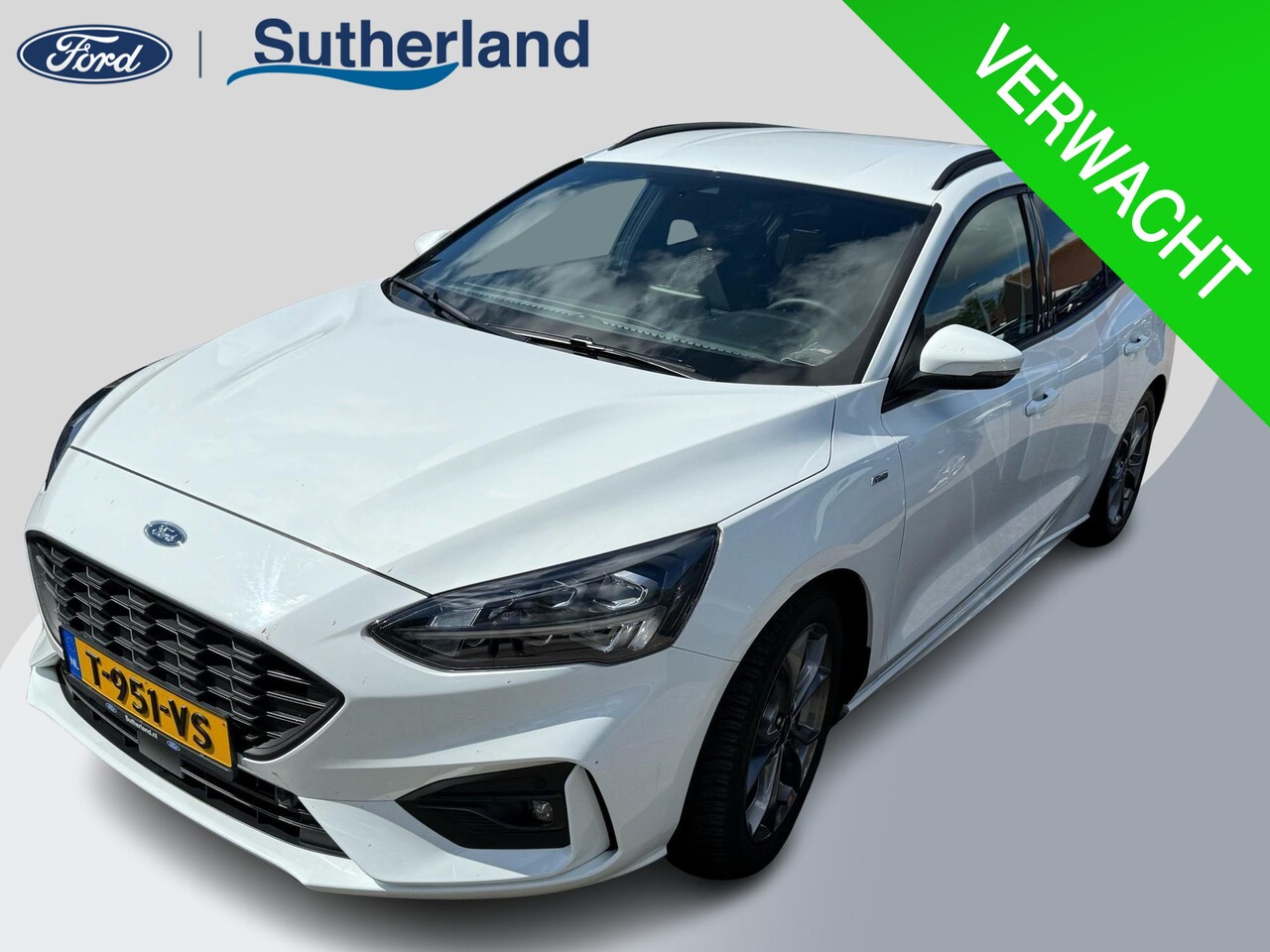 Ford Focus Wagon - 1.5 EcoBoost ST Line X Business 150pk Automaat | Trekhaak | Dodehoeksensoren | Winterpack - AutoWereld.nl