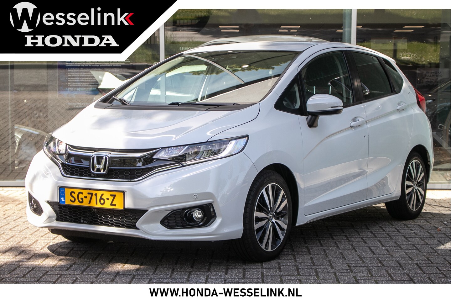 Honda Jazz - 1.3 i-VTEC Elegance Automaat All-in rijklaarprijs | Trekhaak | Navi | Dealer onderh. | Cam - AutoWereld.nl