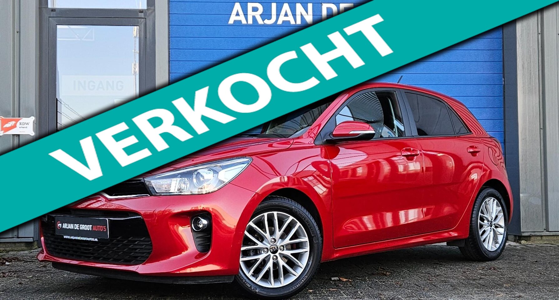 Kia Rio - 1.2 86PK 4 Cilinder Navi Clima Camera Carplay® LM velgen - AutoWereld.nl