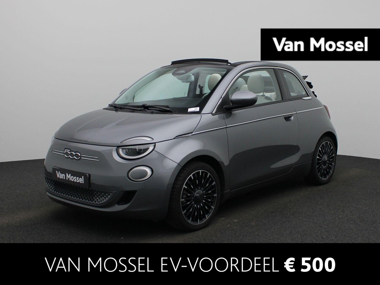 Fiat 500 C - 500e La Prima 42 kWh - AutoWereld.nl