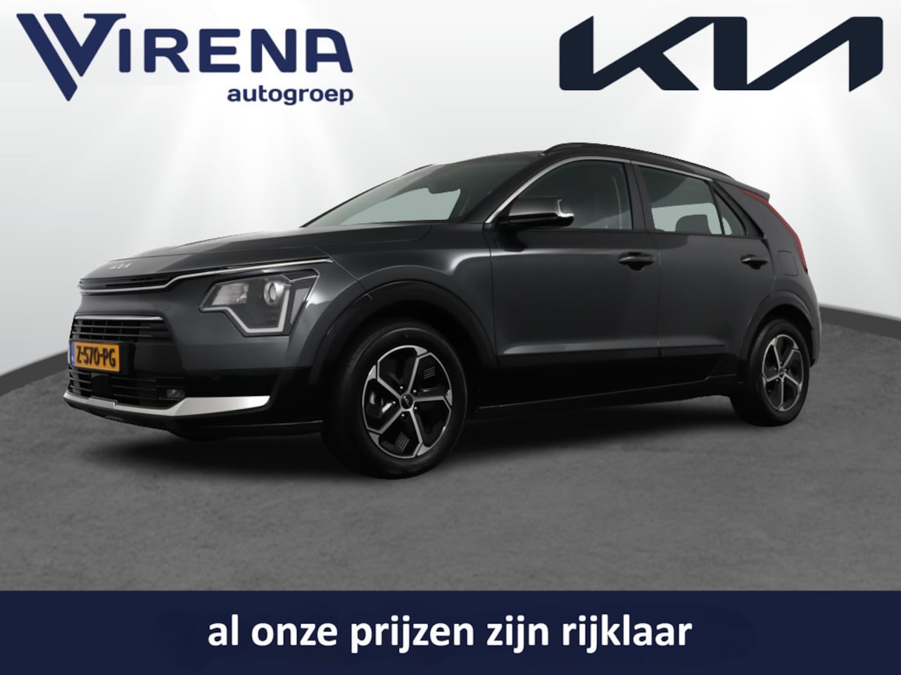 Kia Niro - 1.6 GDi Hybrid DynamicLine - Navigatie - Cruise Control - Climate Control - Apple CarPlay/ - AutoWereld.nl