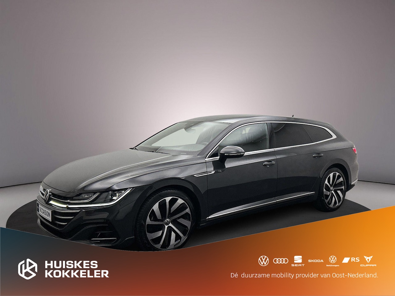 Volkswagen Arteon Shooting Brake - R-Line Business+ 2.0 TSI 190pk DSG Automaat Adaptive cruise control, Elektrische achterkle - AutoWereld.nl