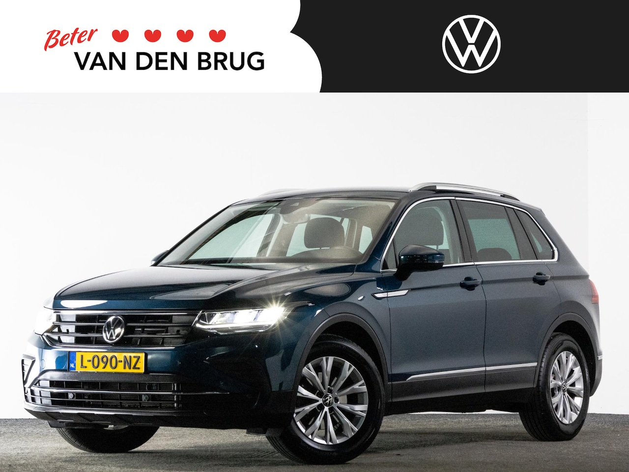 Volkswagen Tiguan - Life Business 1.5 TSI 150pk DSG AUTOMAAT | Navigatie | Trekhaak | Achteruitrijcamera | Key - AutoWereld.nl