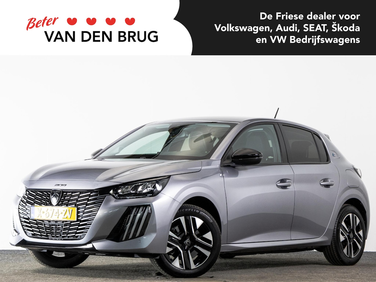 Peugeot e-208 - Style EV 50 kWh 136pk | Navigatie | Stoelverwarming | Cruise Control | - AutoWereld.nl