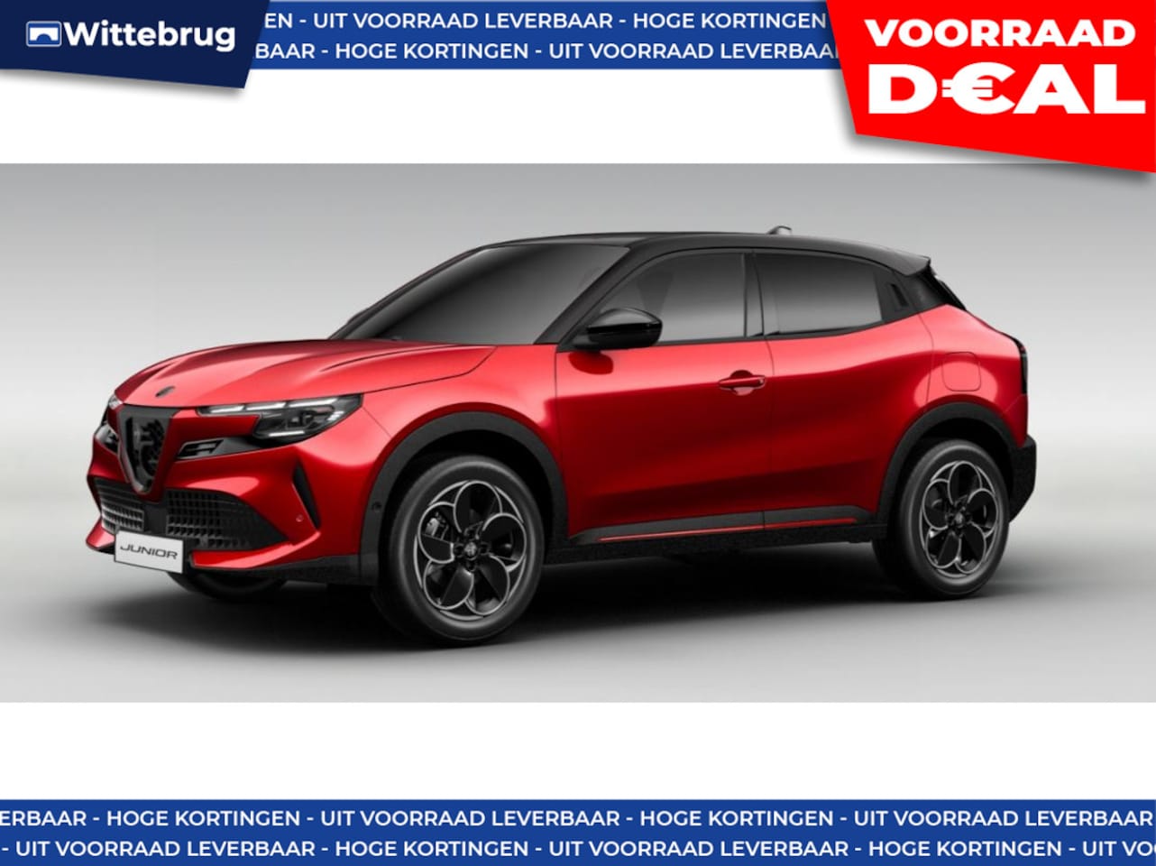 Alfa Romeo Junior - 1.2 136PK Hybrid Ibrida Speciale | Schuif/kantel DAK | Stoelverwarming | Adaptive cruise | - AutoWereld.nl