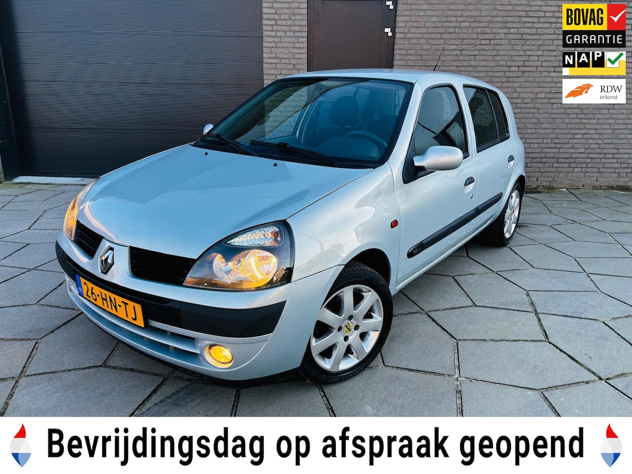 Renault Clio - 1.2-16V Expression | AIRCO| 5 Drs | Metallic | zeer netjes |100% - AutoWereld.nl