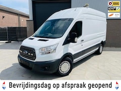 Ford Transit - 350 2.2 TDCI L3H2 |AIRCO|TREKHAAK|3 ZITS|OMVORMER 220|39.000km|NIEUWSTAAT