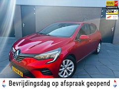 Renault Clio - 1.0 TCe Intens | Airco | half leder|6 Bak| Half leder|Cruise control auto is als nieuw