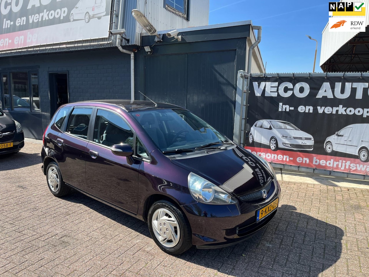 Honda Jazz - 1.4 LS Automaat ecc airco hoge instap nette auto - AutoWereld.nl