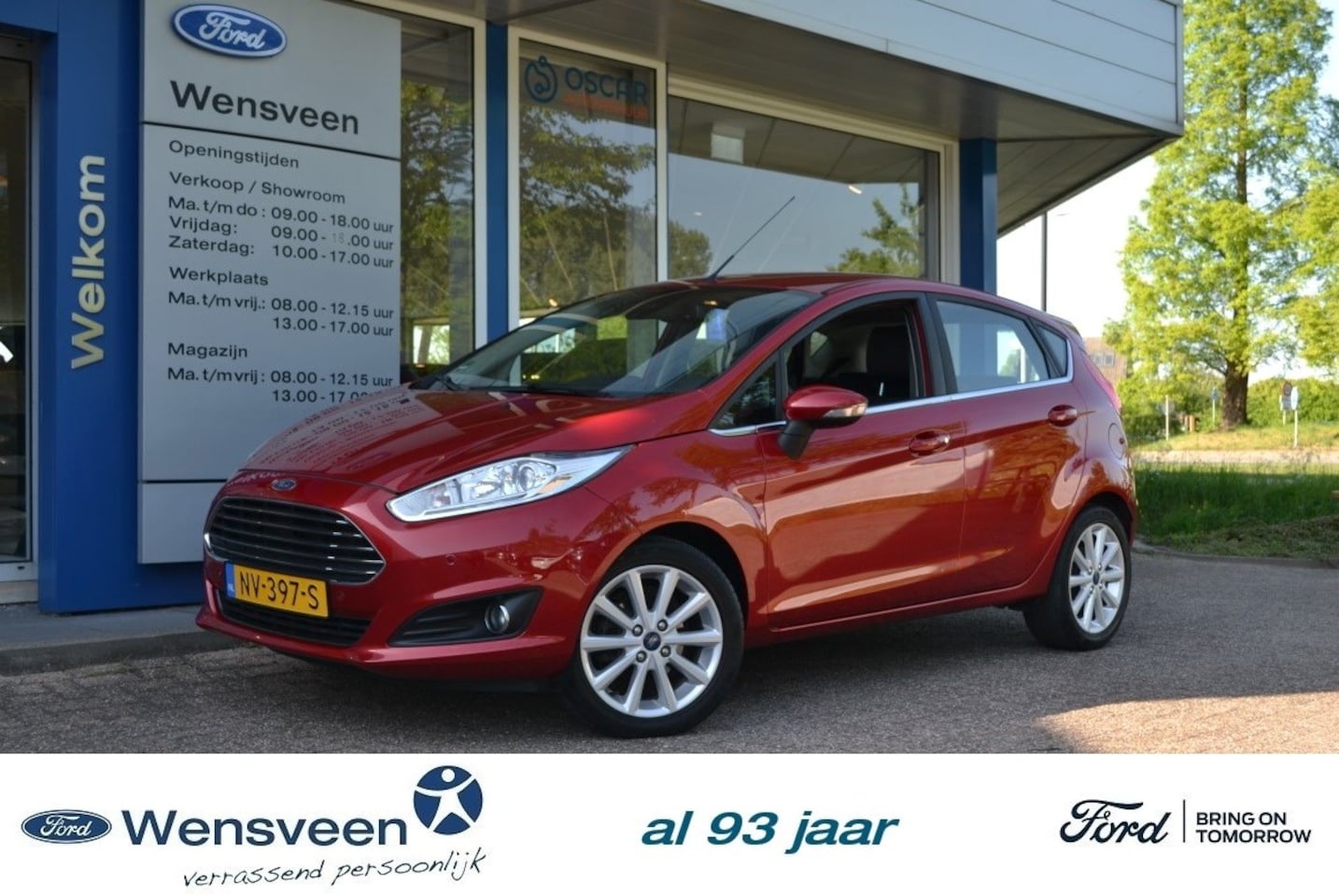 Ford Fiesta - 1.0T ECOBOOST Titanium | trekhaak - AutoWereld.nl
