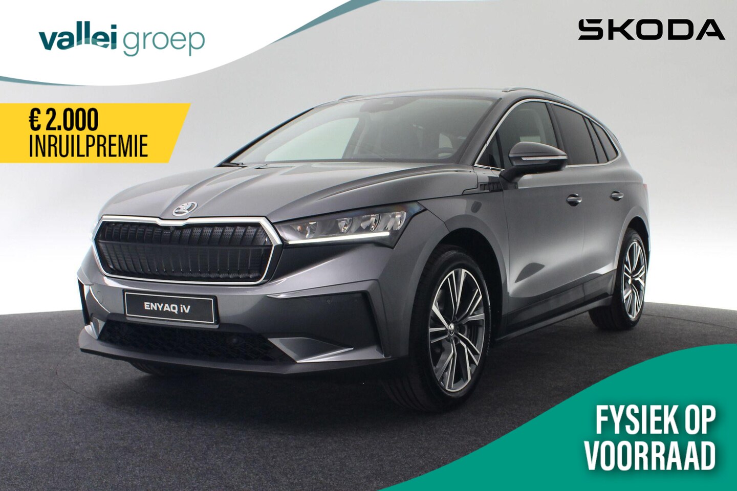 Skoda Enyaq iV - Selection 210 kW / 286 pk | Camera | LED | Trekhaak | Stoelverwarming | 19 inch - AutoWereld.nl