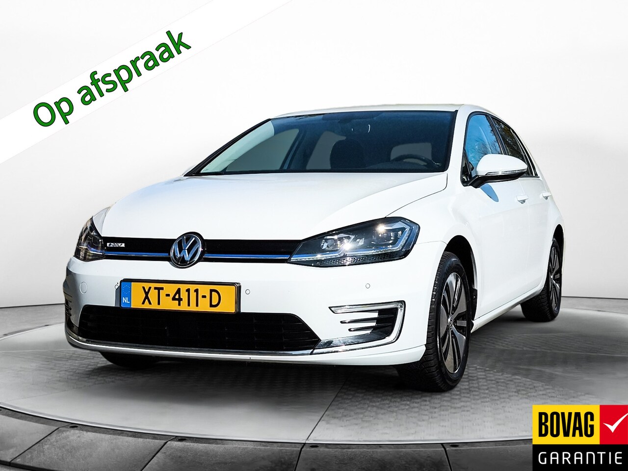 Volkswagen e-Golf - e-Golf (136 PK) 1e-Eig. & Dealer-Onderh. BOVAG-Garantie. NL-Auto. Navigatie/Apple-Carplay/ - AutoWereld.nl
