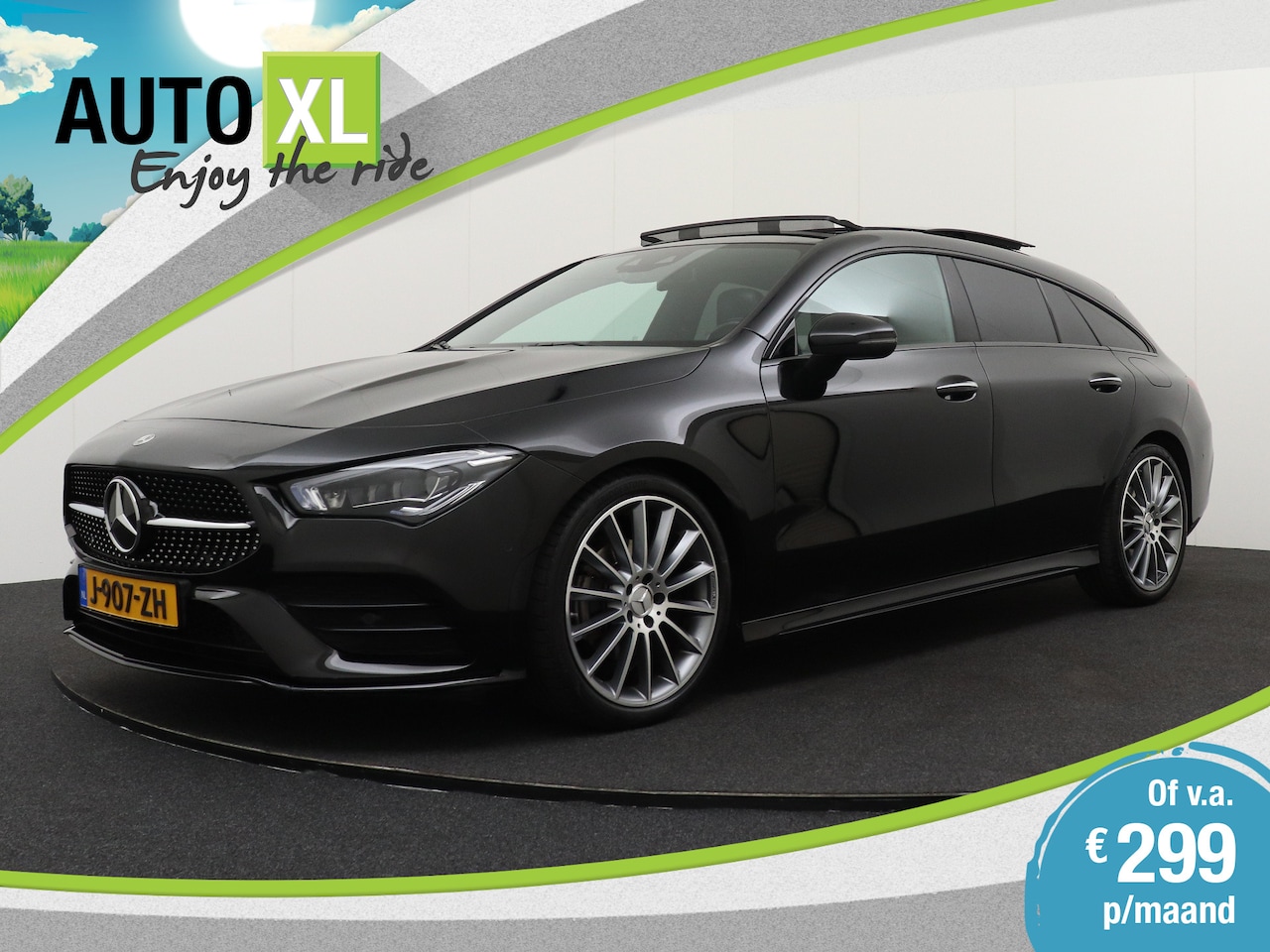 Mercedes-Benz CLA-klasse Shooting Brake - 180 Aut. AMG Pano-dak Memory Camera - AutoWereld.nl
