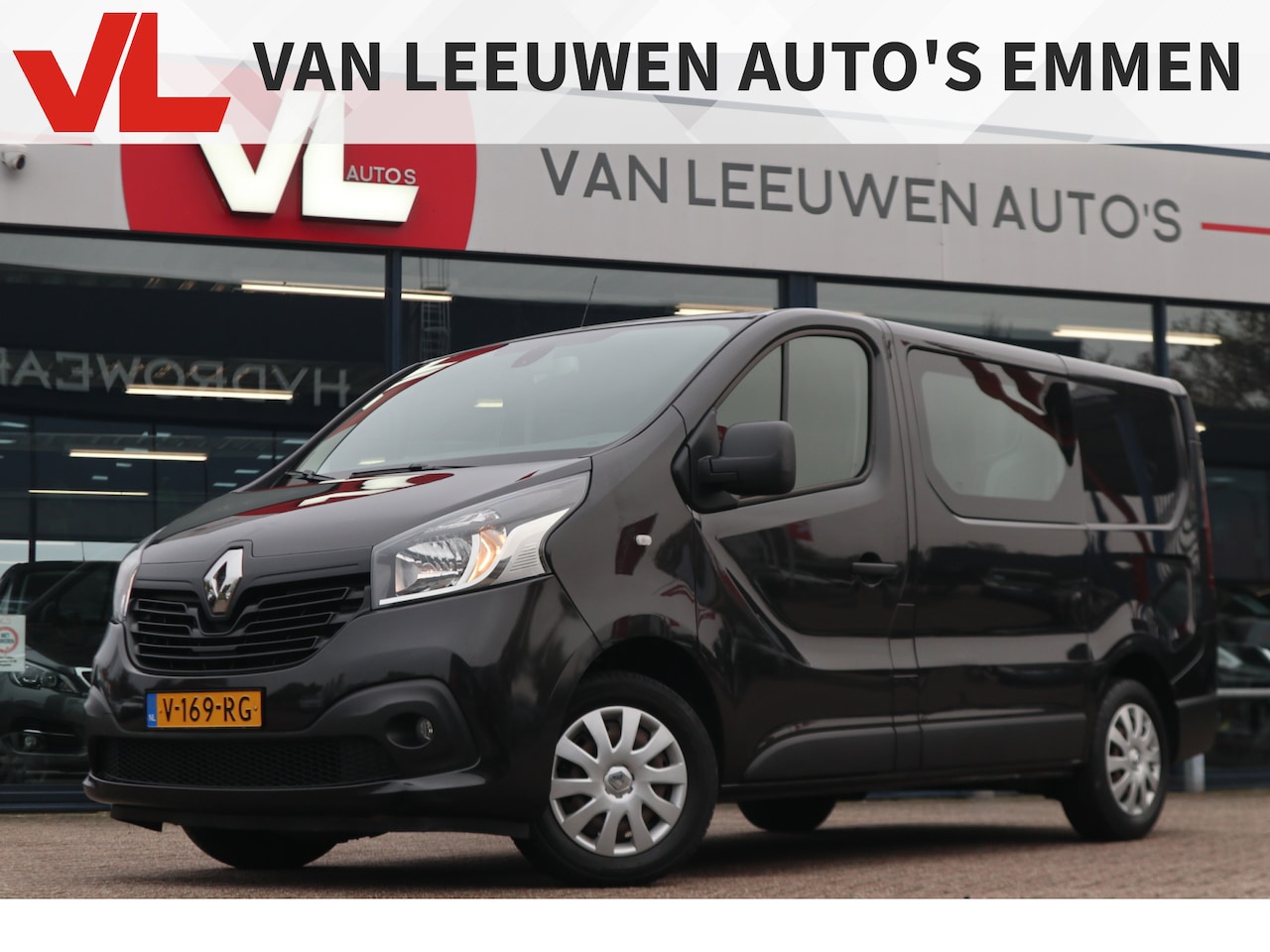 Renault Trafic - 1.6 dCi T29 L2H1 DC Comfort Energy | Airco | Navigatie | 5 Zits | APK 20-07-2025 | - AutoWereld.nl