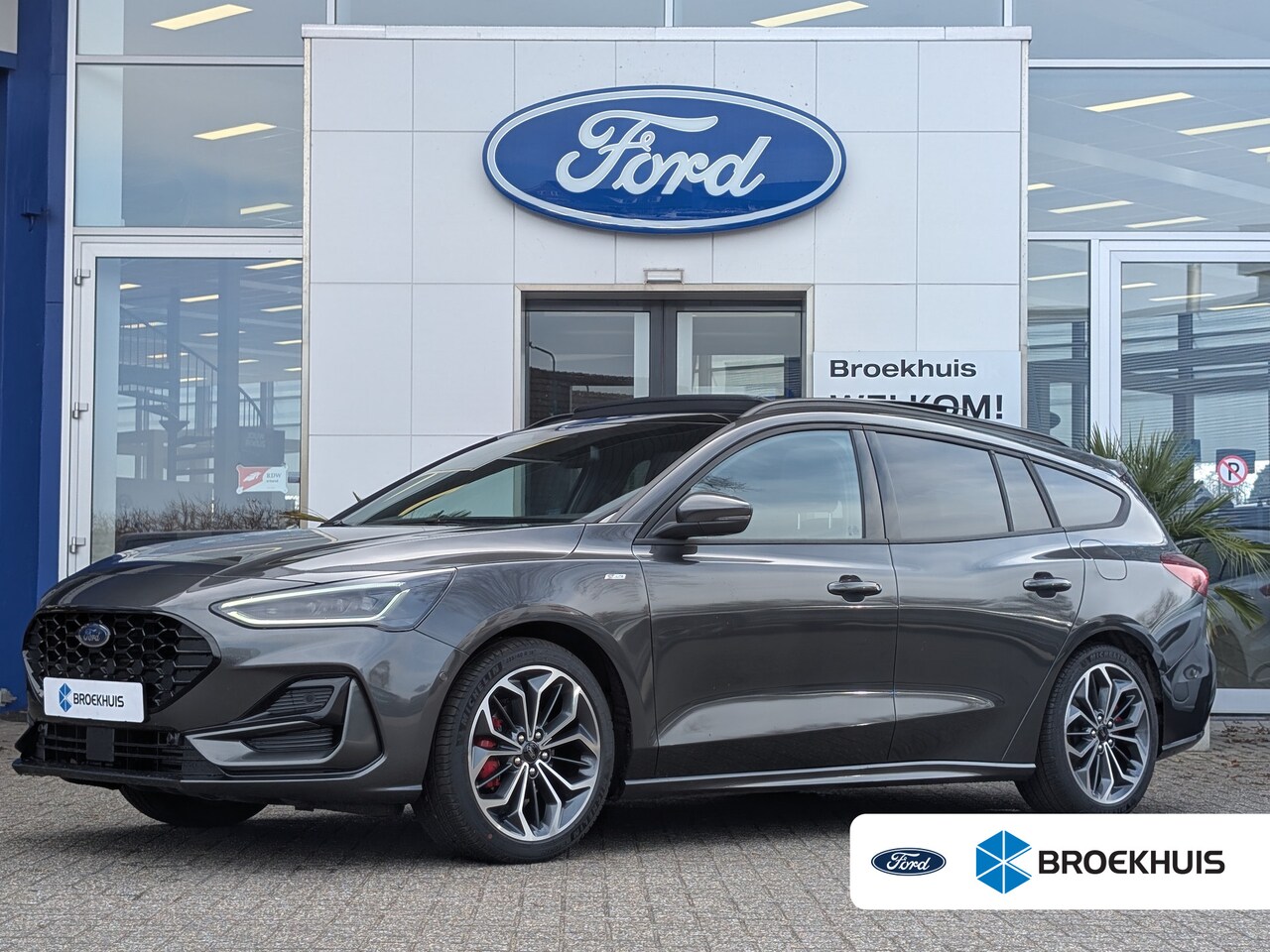 Ford Focus Wagon - Ford 1.0 EcoB Hybrid ST Line X Panoramadak | Matrix-LED | Winterpack - AutoWereld.nl
