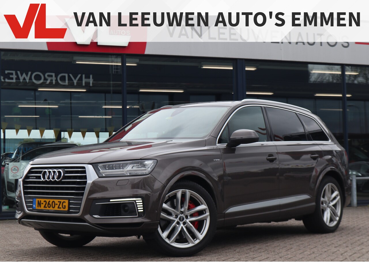 Audi Q7 - 3.0 TDI e-tron quattro Sport | S-Line | Navigatie | Trekhaak | Panorama | Adaptieve Cruise - AutoWereld.nl