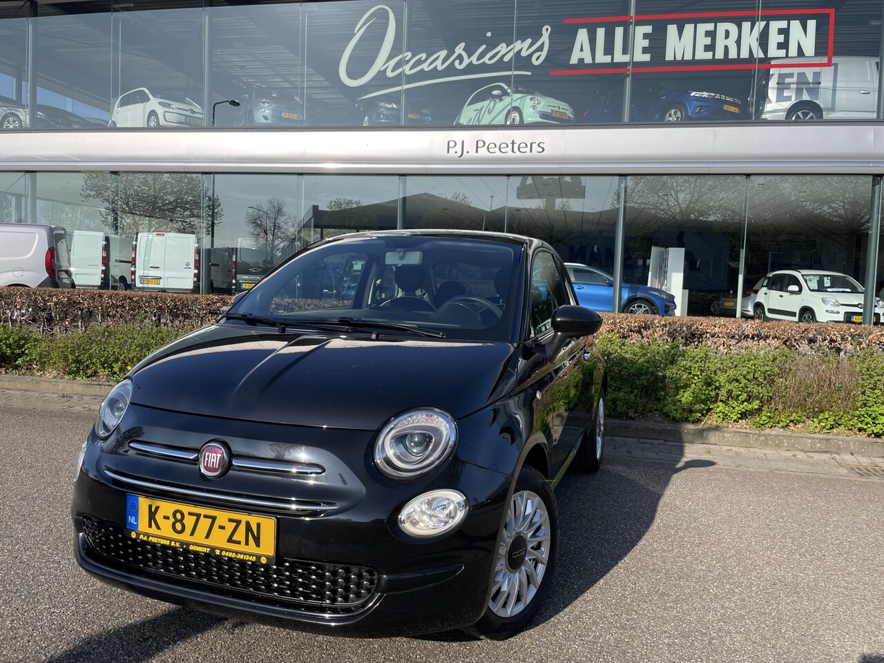 Fiat 500 - 1.2 Lounge Cruise control - Licht metalen velgen - Navigatie - Panoramadak - Parkeersensor - AutoWereld.nl
