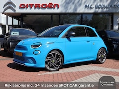 Abarth 500 - 42 kWh 155PK Automaat Turismo | JBL HIFI systeem | Apple Carplay | Keyless Entry | Panoram