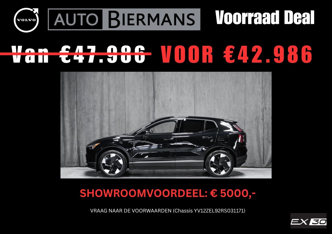 Volvo EX30 - Single Motor Extended Range 272pk Plus | DIRECT LEVERBAAR | Pine Interieur | Get.ramen - AutoWereld.nl