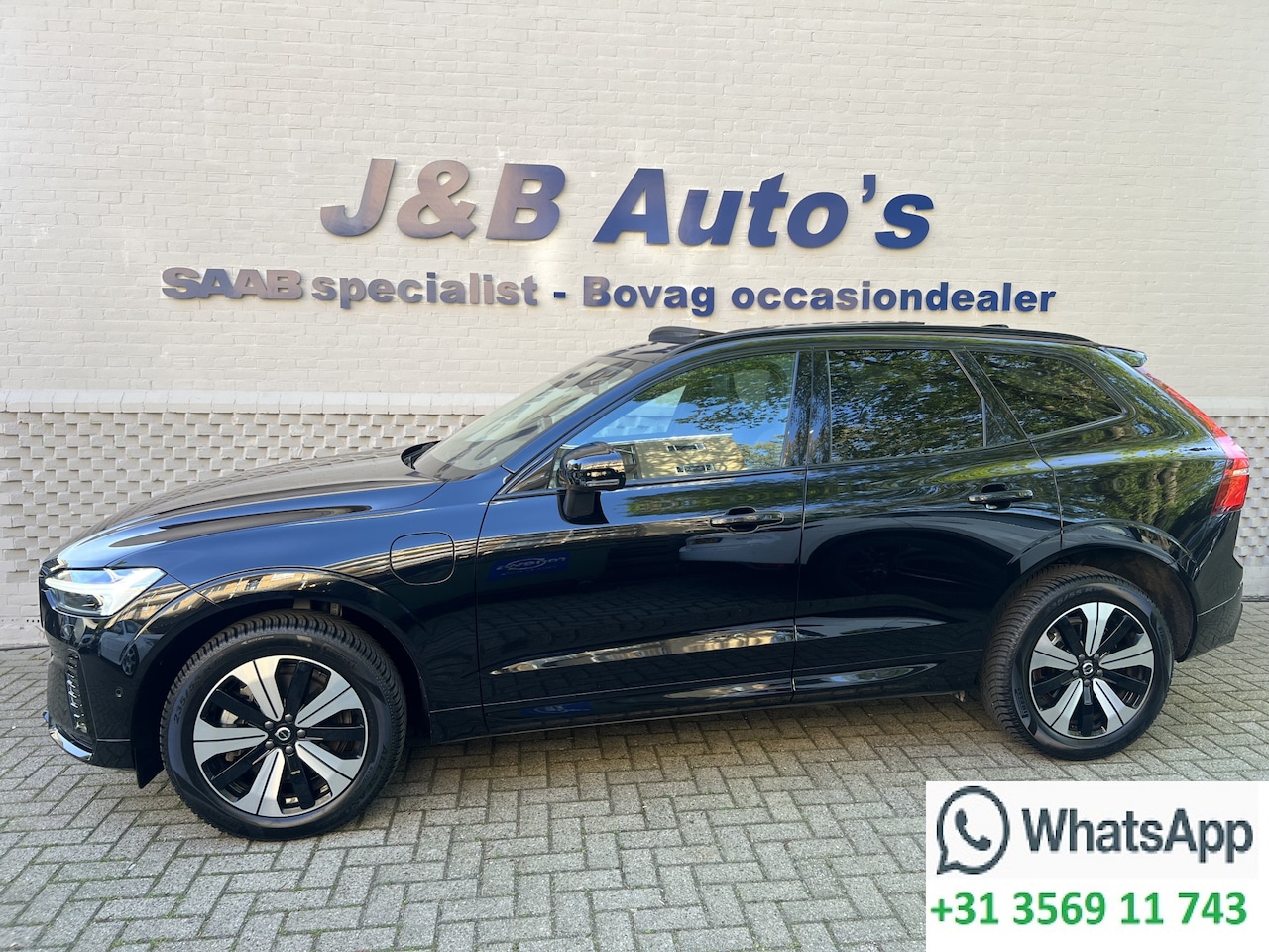 Volvo XC60 - 2.0 T6 Plug-in hybrid AWD Plus Dark Long range 360 graden camera - AutoWereld.nl