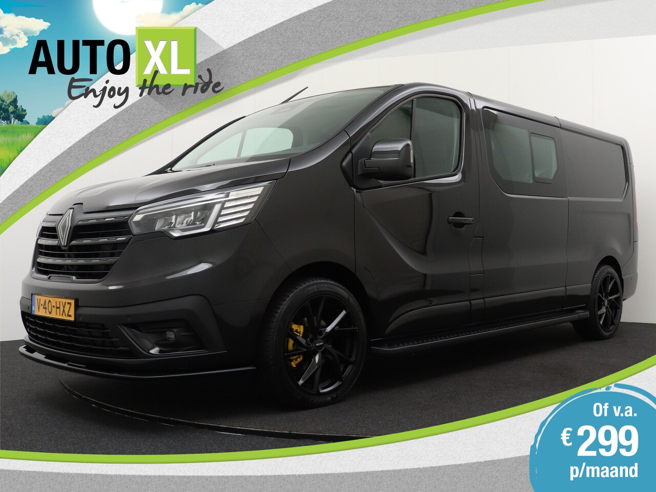 Renault Trafic - 2.0 Aut. 150 PK L2H1 DC RS-Line 5-Pers Trekhaak Camera Stoelverw - AutoWereld.nl