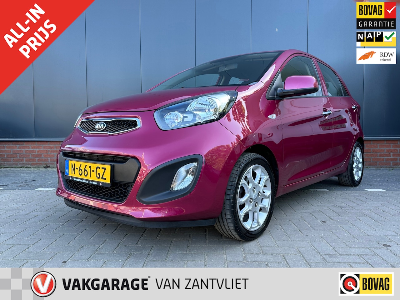 Kia Picanto - 1.0 CVVT Comfort Pack 1.0 CVVT Comfort Pack (12 mnd BOVAG-garantie) - AutoWereld.nl