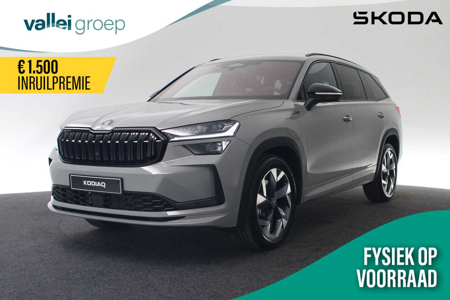 Skoda Kodiaq - Sportline Business 1.5 TSI PHEV 150 kW / 204 pk | Achteruitrijcamera | Keyless | Stoelverw - AutoWereld.nl