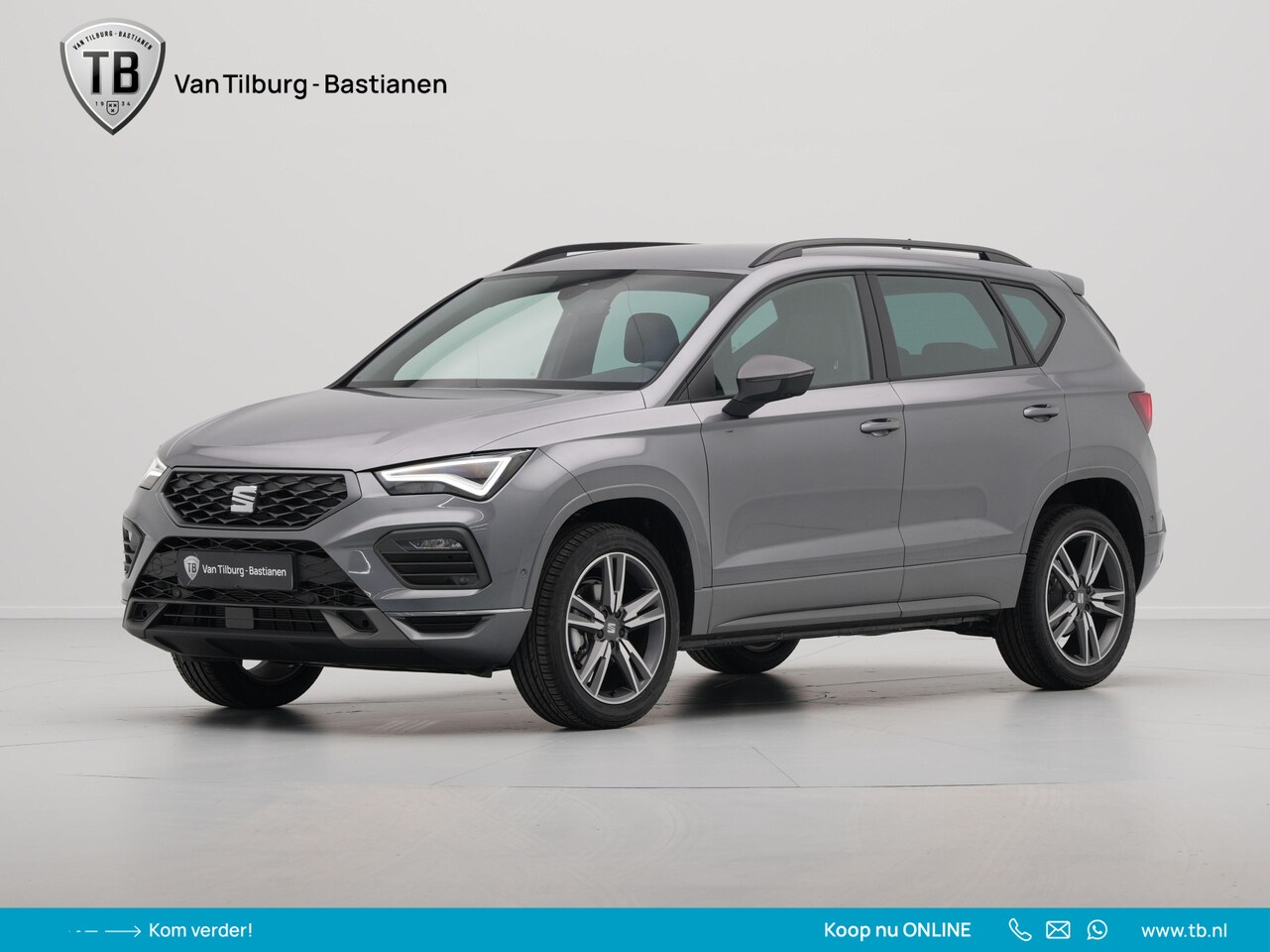 Seat Ateca - 1.5 TSI FR Business Intense Led, Metallic, Sportvelgen, Sportstoelen, Multi Funct. Stuurwi - AutoWereld.nl