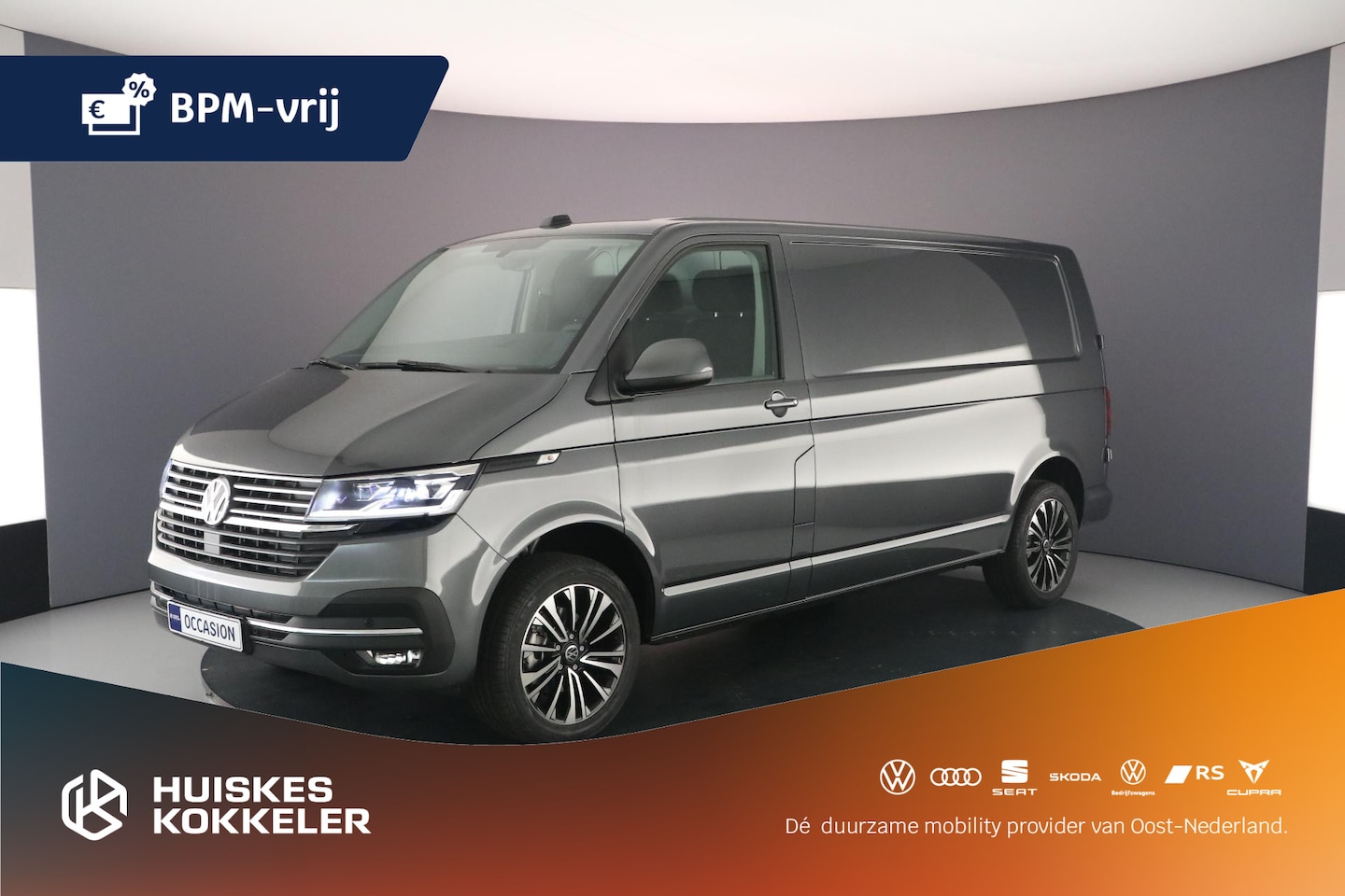 Volkswagen Transporter - T6.1 2.0 TDI 150PK DSG L2 | BPM-vrij - AutoWereld.nl