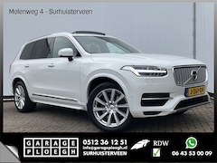 Volvo XC90 - 2.0 T8 Twin Engine AWD Inscription 7-Pers Pano Trekhaak HUD B&W Luchtvering Leder BOMVOL