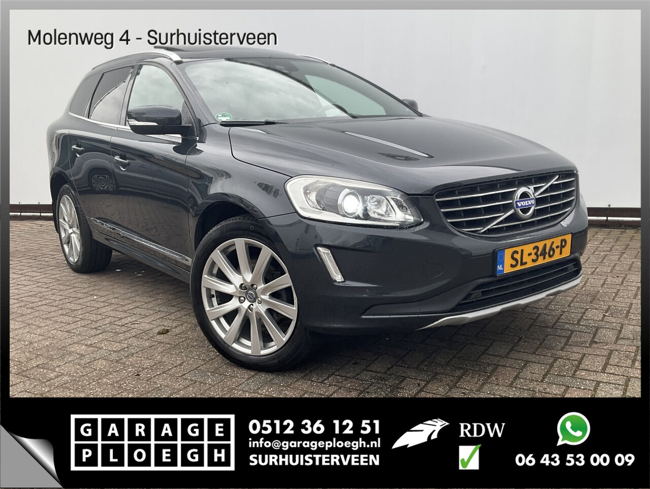 Volvo XC60 - 2.0 D4 Inscription Pano.dak Stuur+stoelverw. Summum - AutoWereld.nl