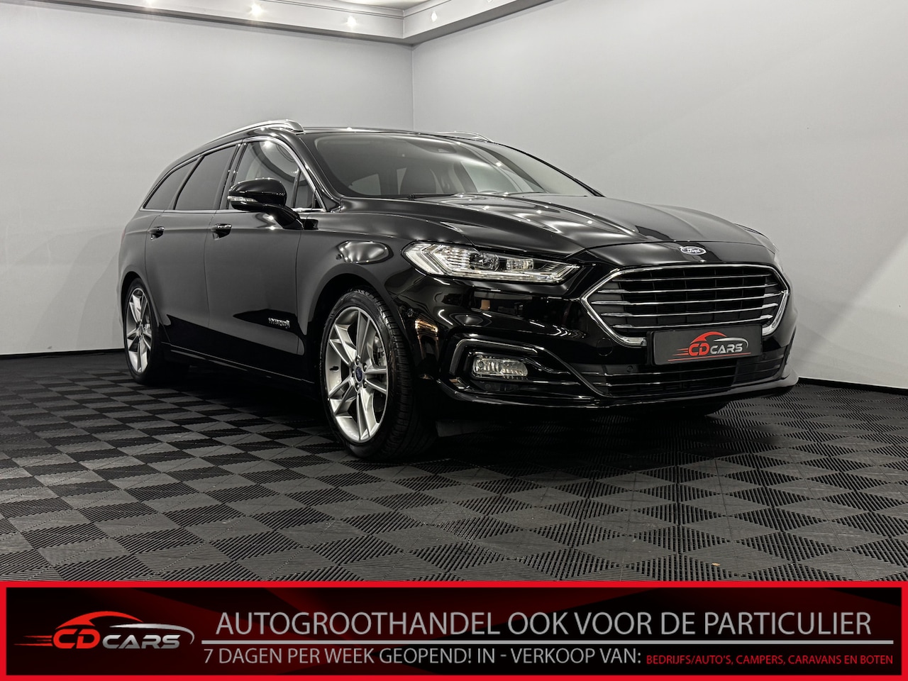 Ford Mondeo Wagon - 2.0 IVCT HEV Titanium Clima, Camera, Navi, Keyless start, Cruise control, Elektrische acht - AutoWereld.nl