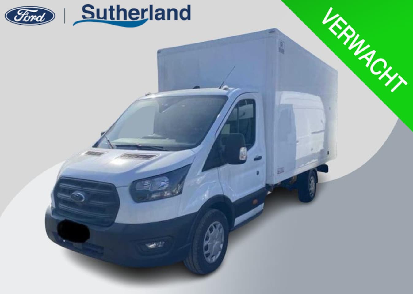 Ford Transit - 350 2.0 TDCI L4H1 Trend RWD | 130pk | Bakwagen | Zijdeur | Deuren achter | BPM VRIJ - AutoWereld.nl