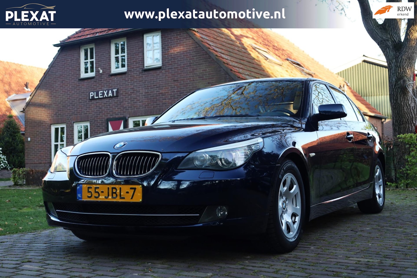 BMW 5-serie - 525i Business Line Edition II Aut. | Facelift | HUD | Prof. Navi | Trekhaak | Adaptieve Ko - AutoWereld.nl