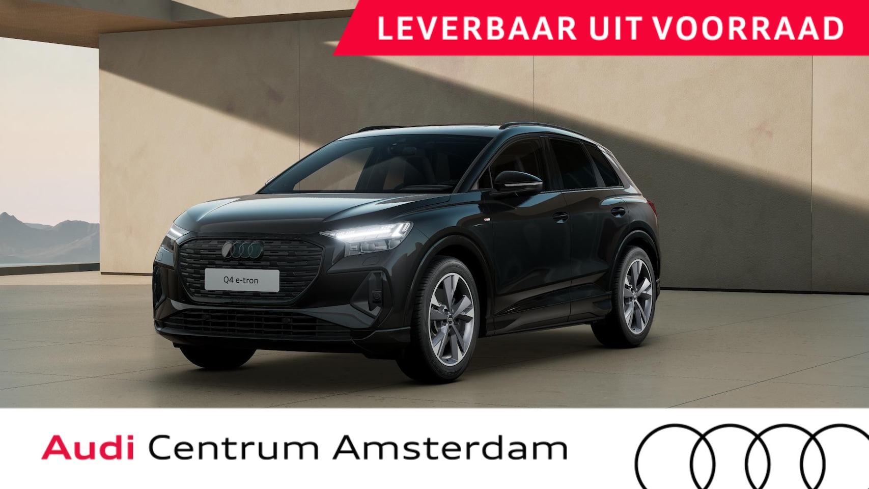 Audi Q4 e-tron - 45 quattro S Edition 82 kWh panoramadak, achteruitrijcamera, SONOS soundsysteem, optiekpak - AutoWereld.nl