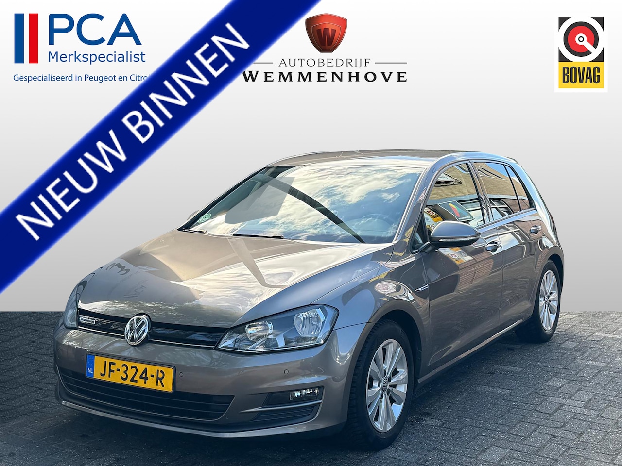 Volkswagen Golf - 1.0 TSI Business Edition Connected Automaat Airco/Automaat/5-Deurs/Alu wielen - AutoWereld.nl
