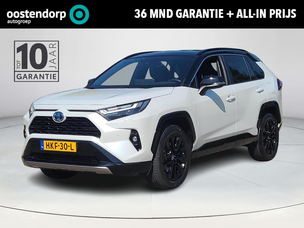 Toyota RAV4 - 2.5 Hybrid AWD Bi-Tone | Apple CarPlay | Navigatie | Adaptive Cruise | Rijklaarprijs incl. - AutoWereld.nl