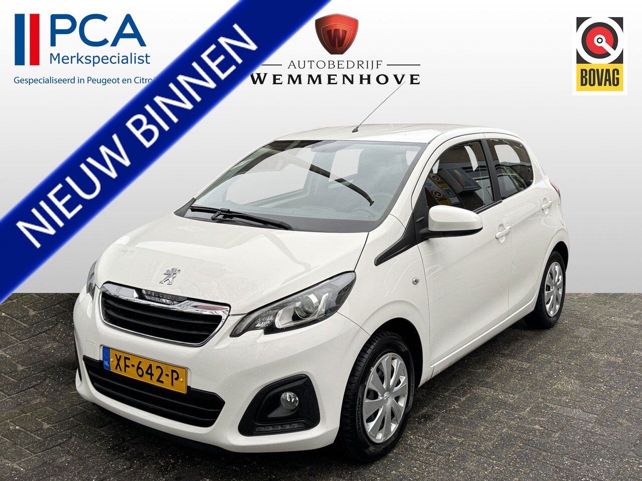 Peugeot 108 - 1.0 e-VTi Active 5-Deurs/Airco/Mistl - AutoWereld.nl